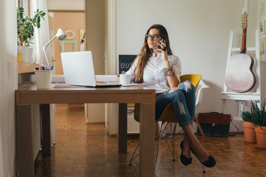 Do you work from home? Are you driven to distraction by clutter? Here's how you can organize your home office in 5 easy steps.